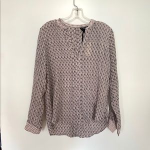Lucky brand long sleeve blouse
